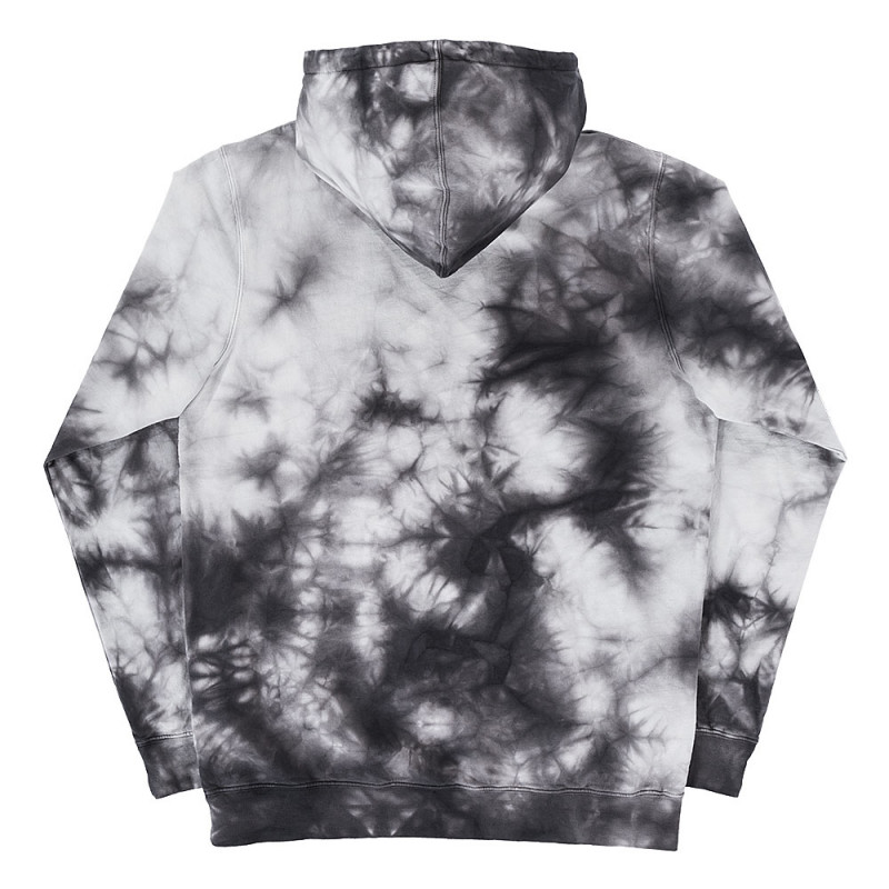 grey tie dye hoodie