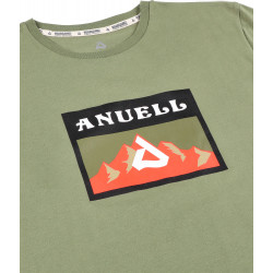 Anuell Crater Mons Organic T-Shirt Olive