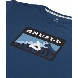 Anuell Crater Mare Organic T-Shirt Navy