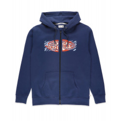 Anuell Slickum Organic Zip-Hoodie Navy