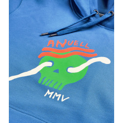 Anuell Gravor Organic Hoodie Royal Blue