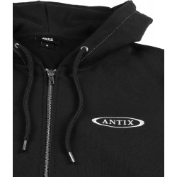 Antix Contra Organic Zip-Hoodie Black