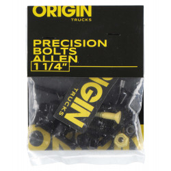 Origin Precision 1 1/4" Bolt-Pack Black Yellow