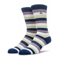 Anuell Liner Socks Navy Multi