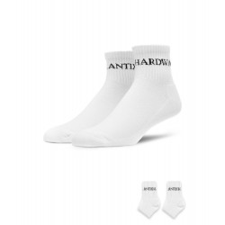 Antix Scriptum Mid Socks White